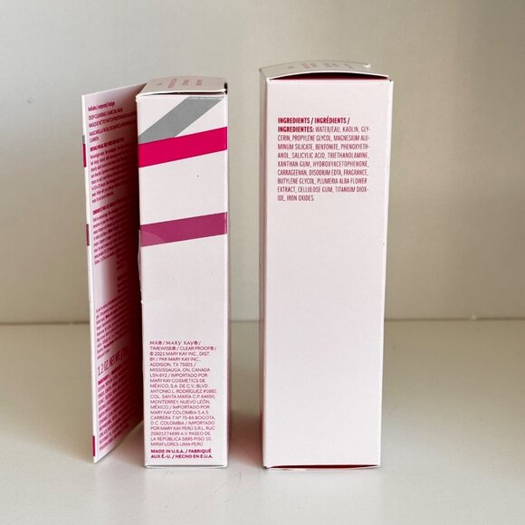 Mary Kay Pink Clay Mask Full Size & Masking Minis Set‎ Lot New - Picture 4 of 5